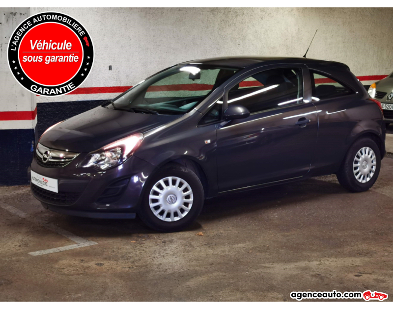 Achat voiture occasion, Auto occasion pas cher | Agence Auto Opel Corsa 1.0 65ch Cool Line Euro5 Gris Année 2014 Manuelle Essence